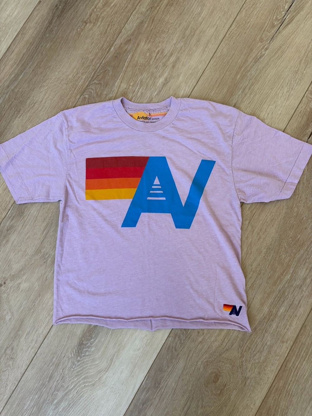 Aviator Nation Lavender Tee